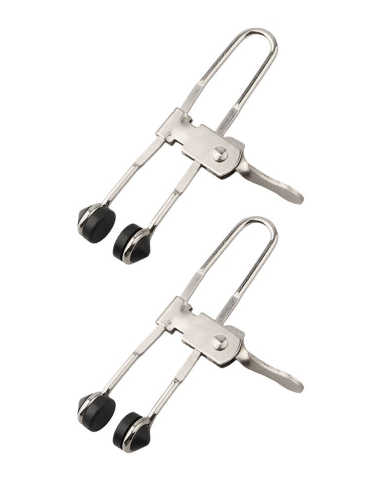 Dual Functionality 2pcs Robust Lever Action Clips for Secure Tile Placement