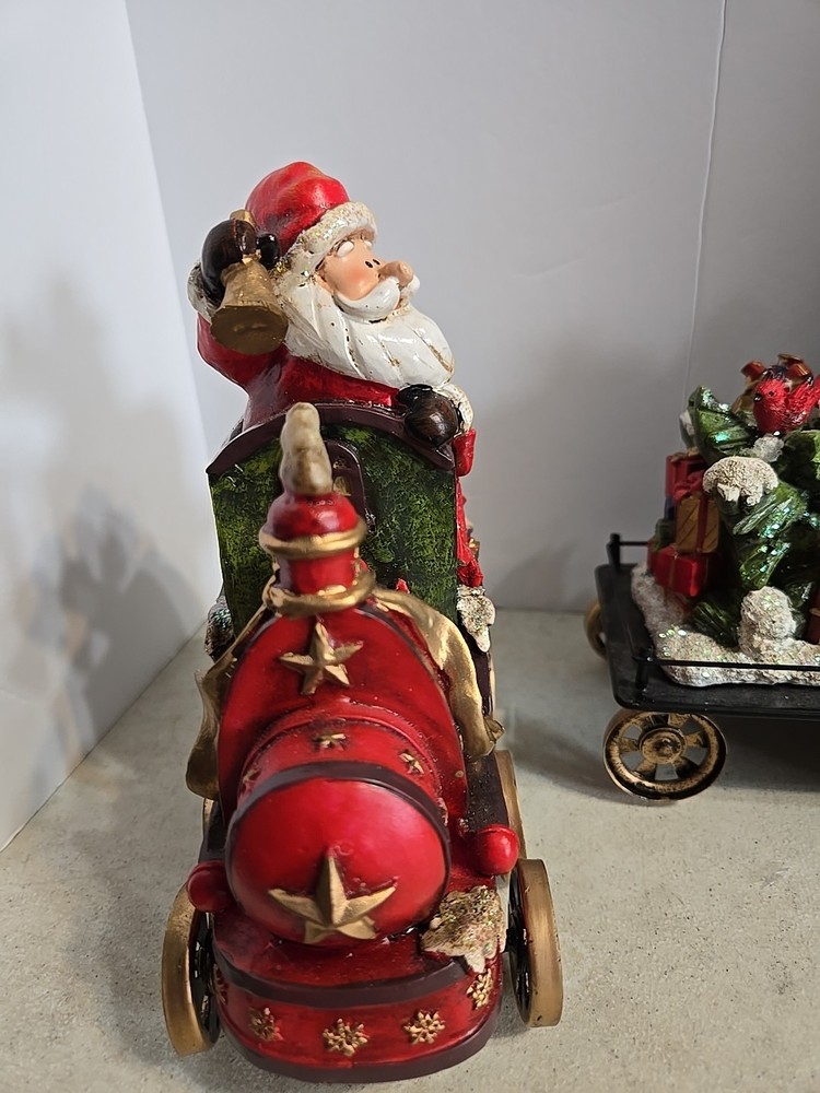 Transpac Holiday Train Set 3 Pc. Set