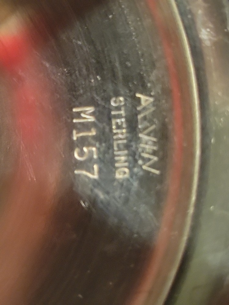 Alvin Sterling Silver Goblet M157 Series, 6 5/8"