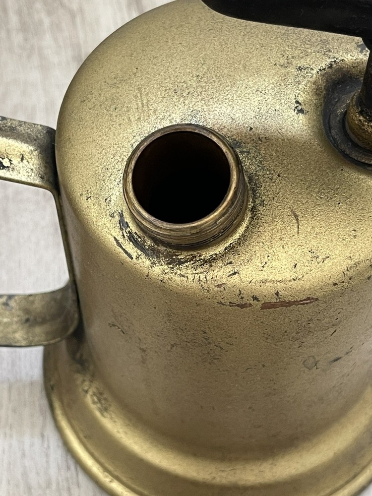 Vintage Brass Gasoline Blow Torch