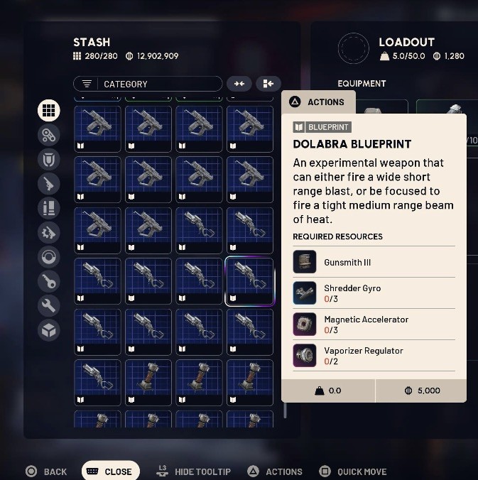 ✅ARC RAIDERS✅ DOLABRA BLUEPRINT