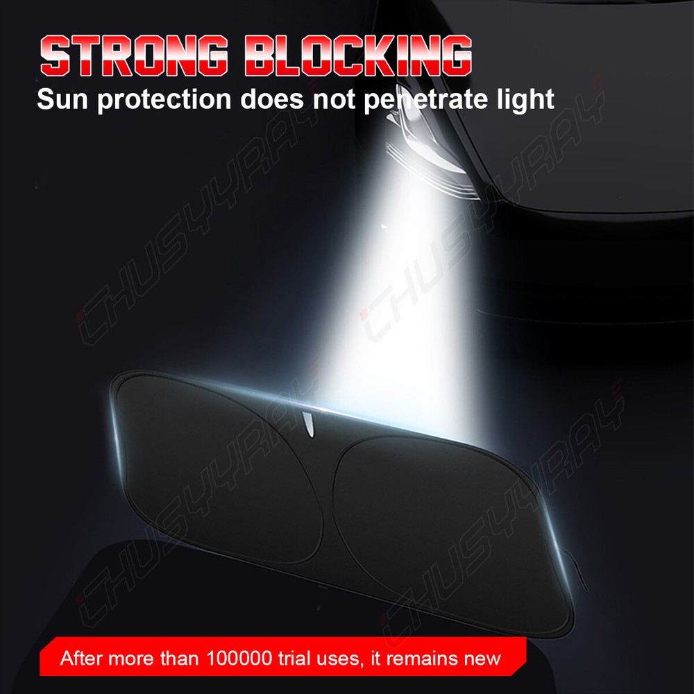 Windshield Visor UV Protector FOR Chevrolet Silverado 19-24 1PCS