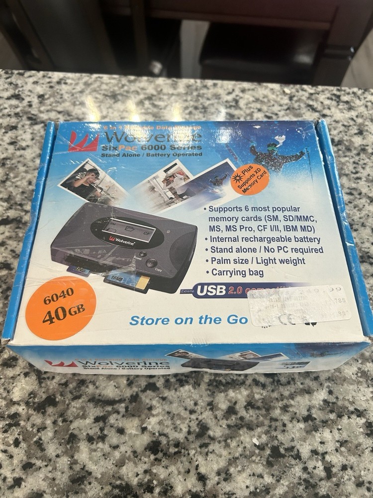 Wolverine SixPac 6000 Series Portable Data Storage