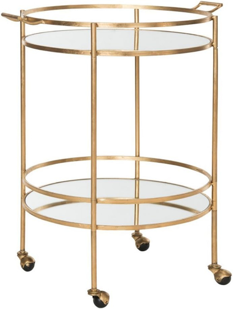 Home Collection Lavinia Silver Bar Cart