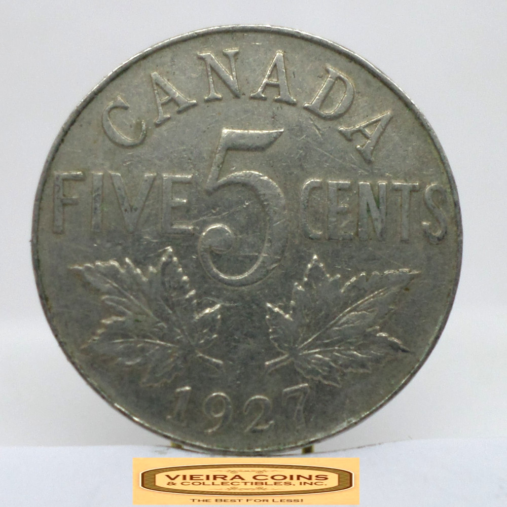 1927 Canada 5 Cents - #C56013NQ