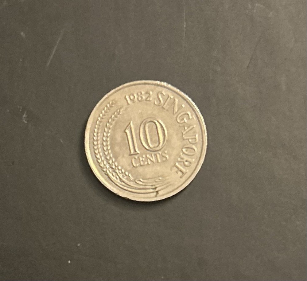 1982 10 Cents Singapore