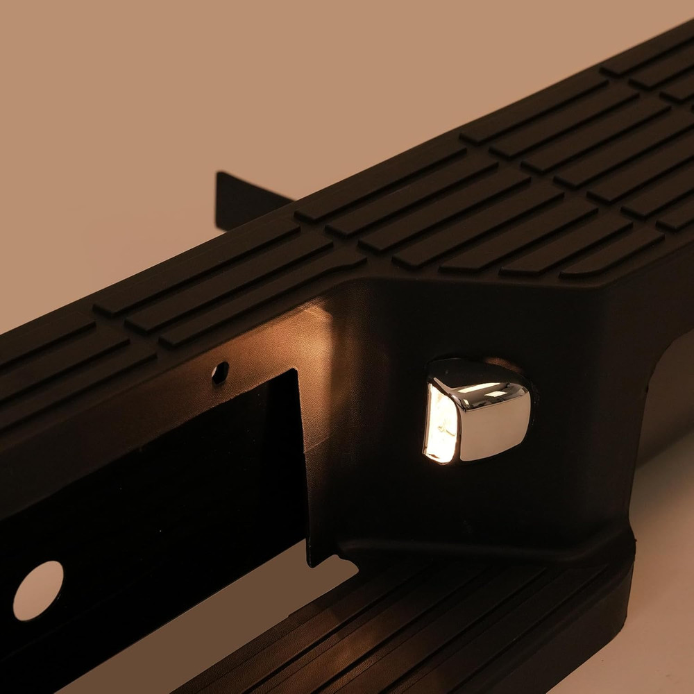 Rear Step Bumper Compatible with 1993-2011 Ford Ranger Fleetside/Styleside Super
