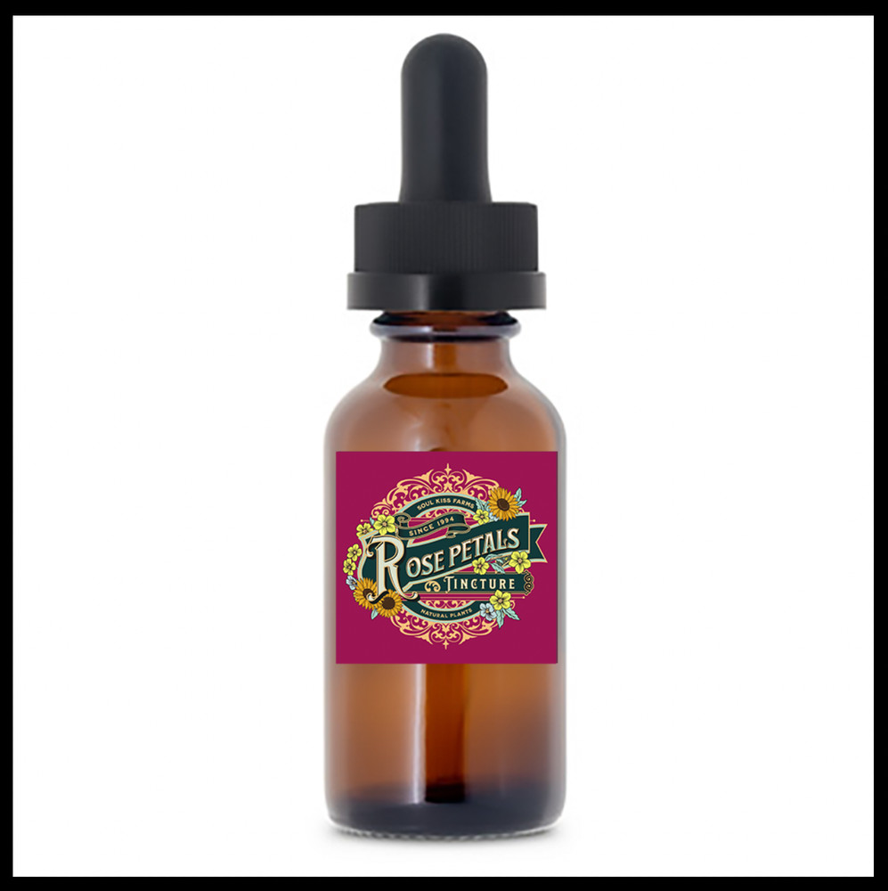 Rose Tincture - Rose Extract - BIG 2oz USA