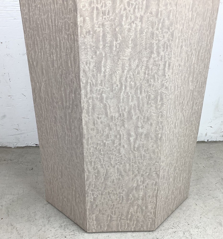Vintage Modern Display Pedestal- Octagonal