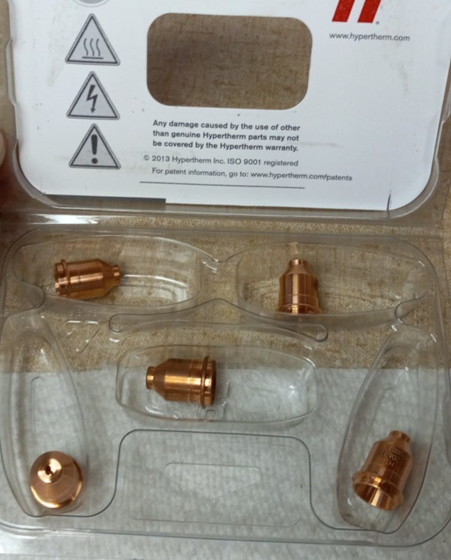 NEW Hypertherm Powermax 45 Gouging Nozzles 5 Pack 220672