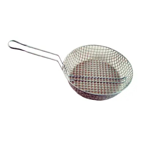 Thunder Group PLBB008M 8" Diameter Plastic Coated Medium Mesh Breading Basket