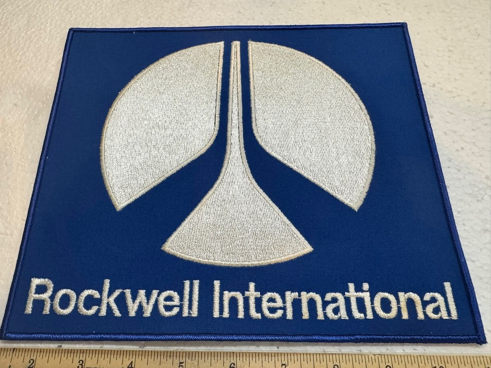 Vintage- Large Rockwell International Patch