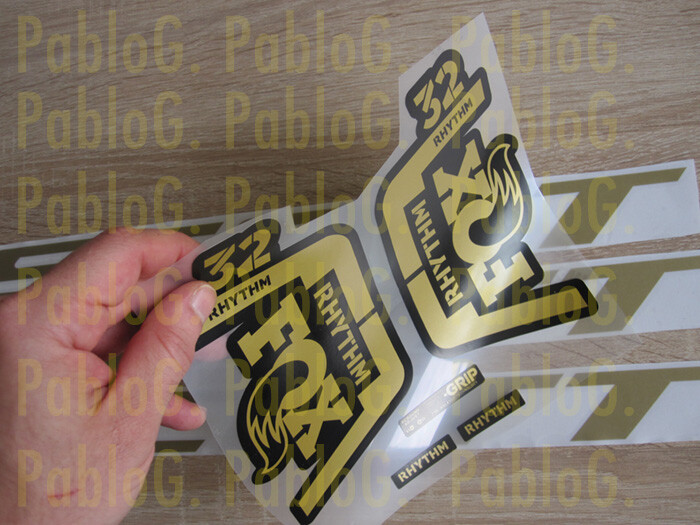 Fox 32 fork suspension vinyl decal sticker stickers sticker ステッ�