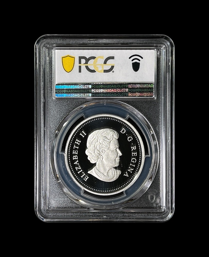 CANADA. 2013, 5 Dollars, Silver - PCGS PR70 - Top Pop 🥇 Commerce Bank Note