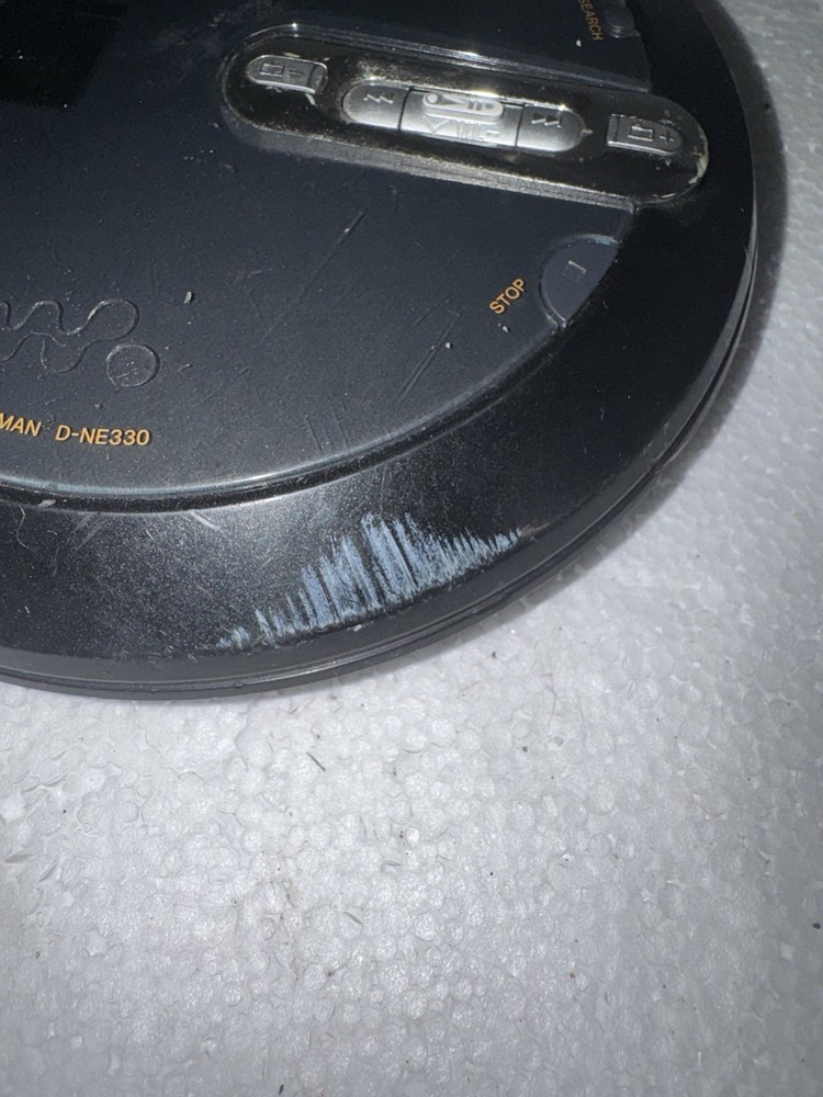 Sony CD Walkman D-NE330 MP3 Player Untested AS IS