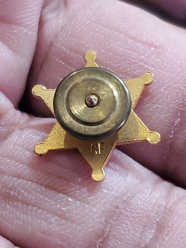 CSSA Gold Filled California State Sheriffs' Association Screwback
