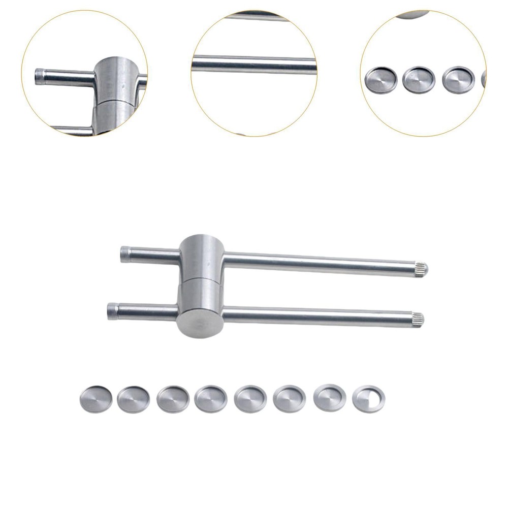 Pool Cue Tip Press Tool Pressing Tool Easy to Use Practical 10.3mm to 13.8mm