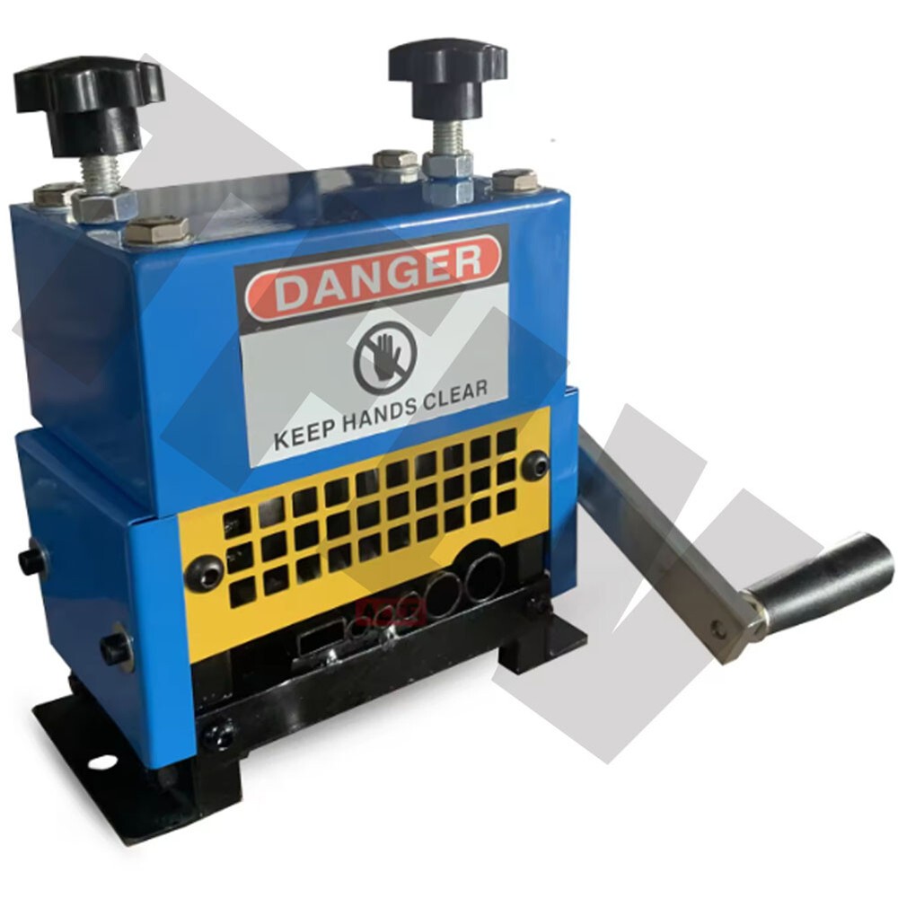 Small Size Using Wasted Wire Stripper Copper Plastic Separator Recycling Machine