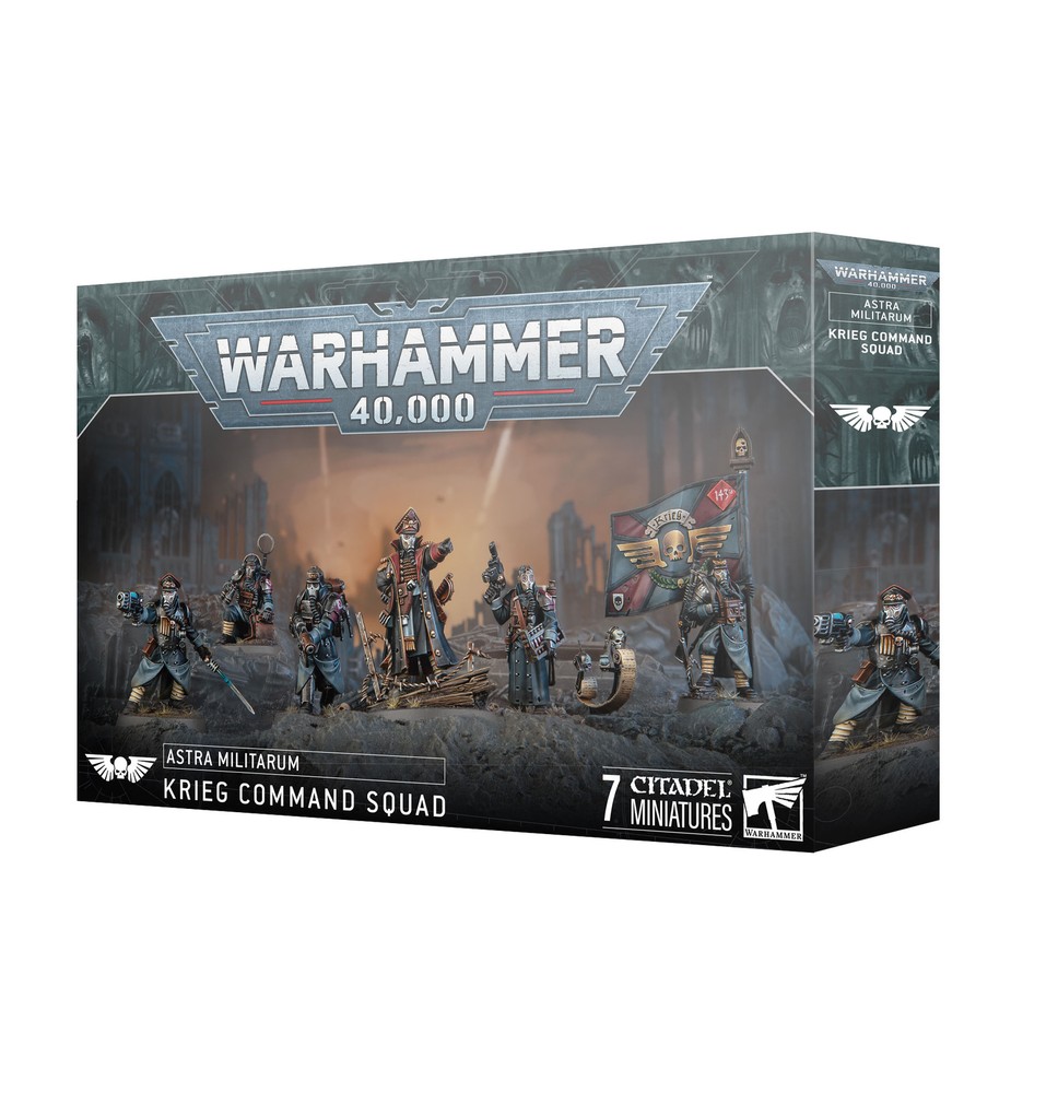 Astra Militarum: Krieg Command Squad Warhammer 40K