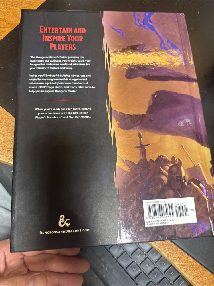 Dungeon Masters Guide for D&D