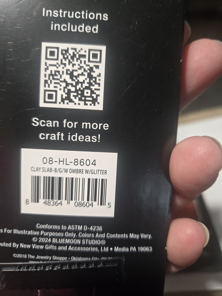 Pre Rolled Polymer Clay Slabs - 4 Packages - New!