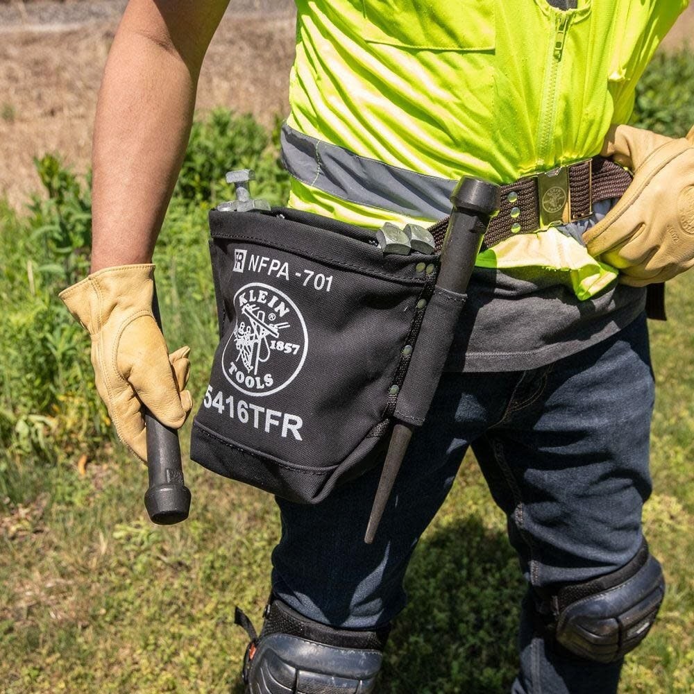 Klein Tools Flame-Resistant Canvas Bolt Bag