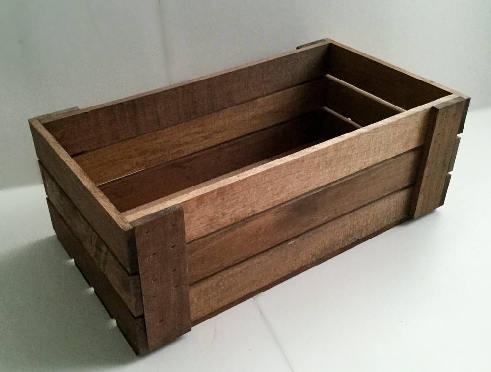 Darla's Studio 66 DVD Holder Wood Crate