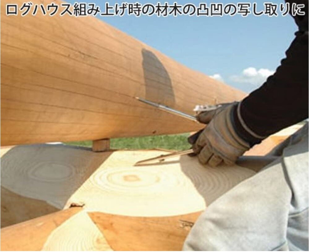 SHINWA DOUBLE SCRIBER FOR LOG HOUSE BUILDER 77590