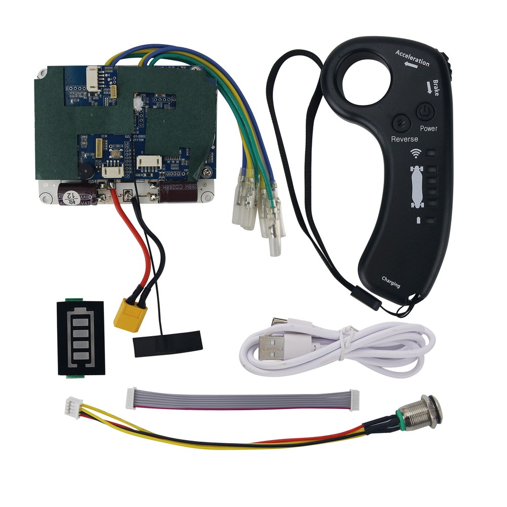 10S 36V Electric Skateboard Controller Dual Motor Driven+Remote ESC Substitute
