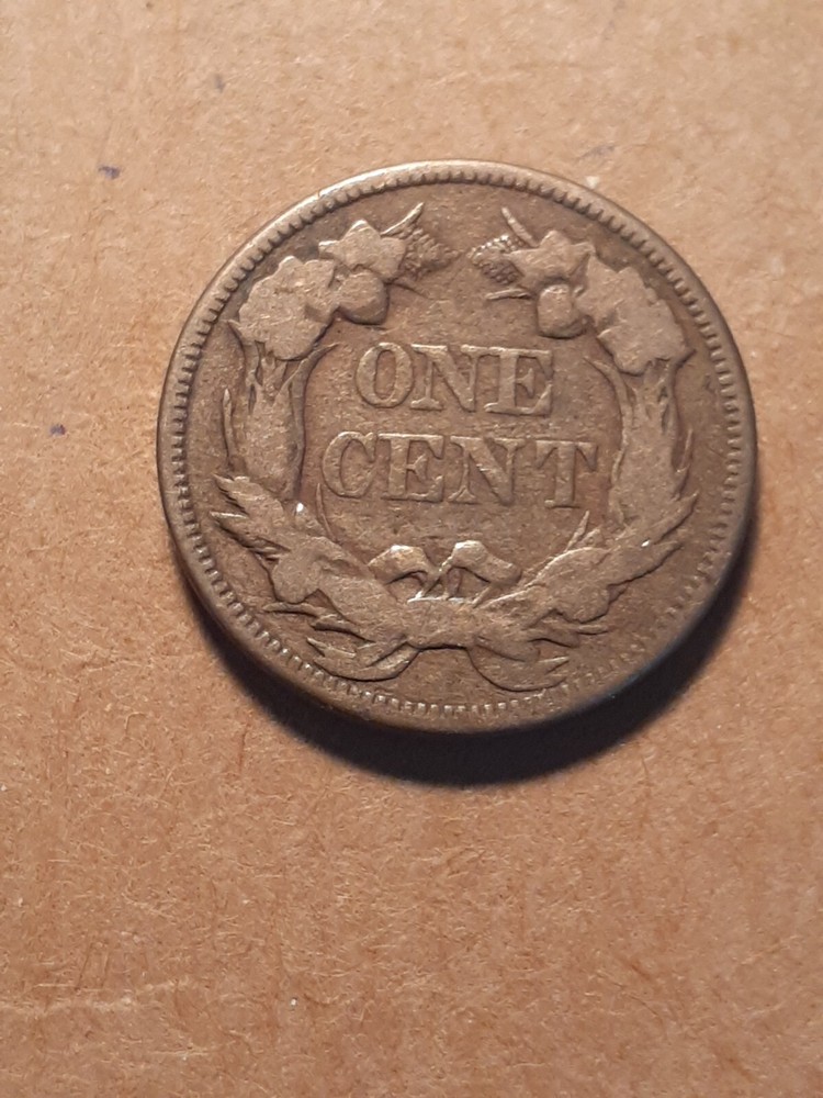 1857 FLYING EAGLE CENT