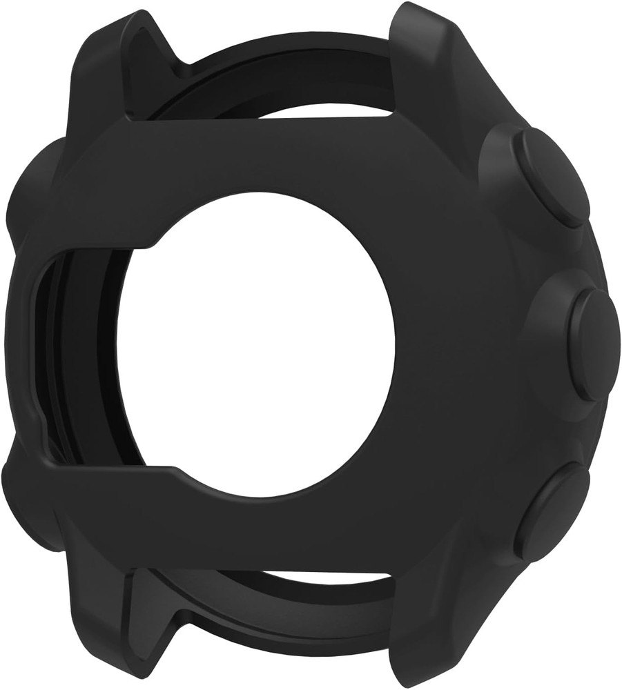 3 Pack Watch Cover Compatible with Garmin Forerunner 55 Silicone Protective Case