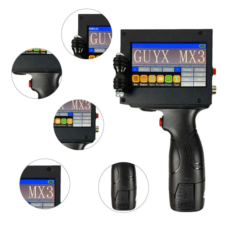 Automatic Handheld Coding Machine Date Coding Machine Marking Machine Tools New