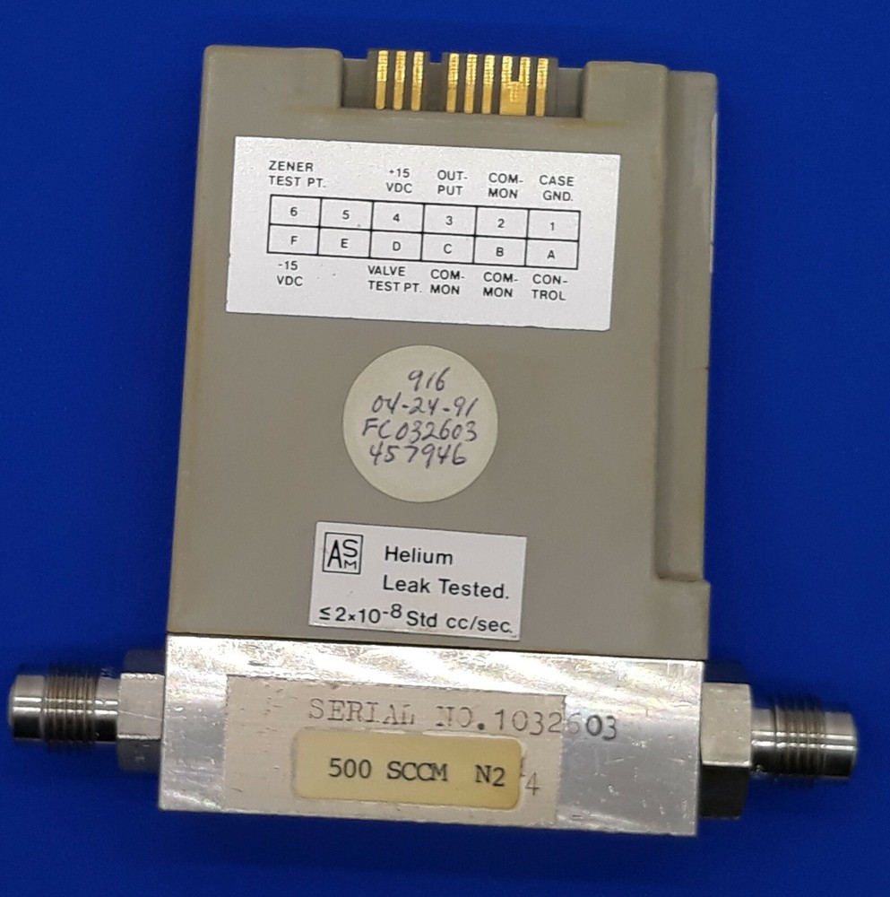 Advanced Semiconductor Materials AFC-260 Mass Flow Controller N2 500 SCCM