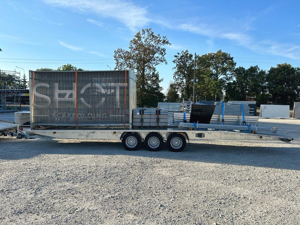 Mobile fence 200 linear meters construction fence construction site security
