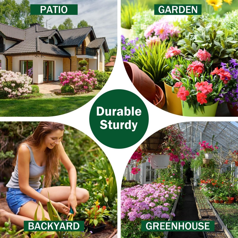 Portable Garden Weeder Tool with 6 Teeth for Efficient Weeding and Uprooting