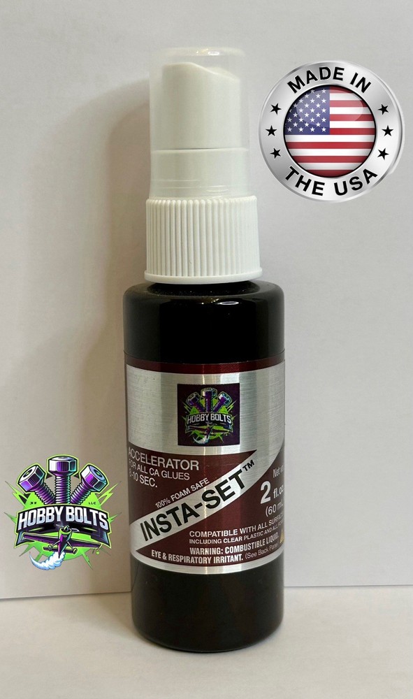 Professional CA Glue Set – Thin, Medium & Thick + Accelerator & Debonder (BSI)