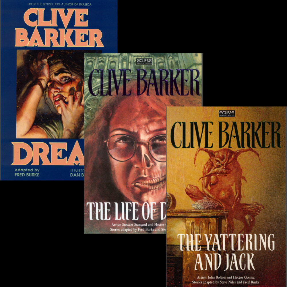 Clive Barker Complete Comic Bundle Novels Digital Collection