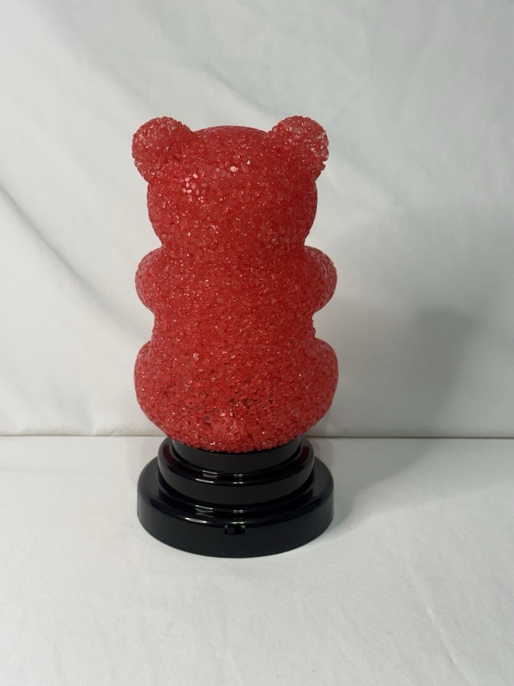 Battery Powered RED Gummy Bear Table Night Light