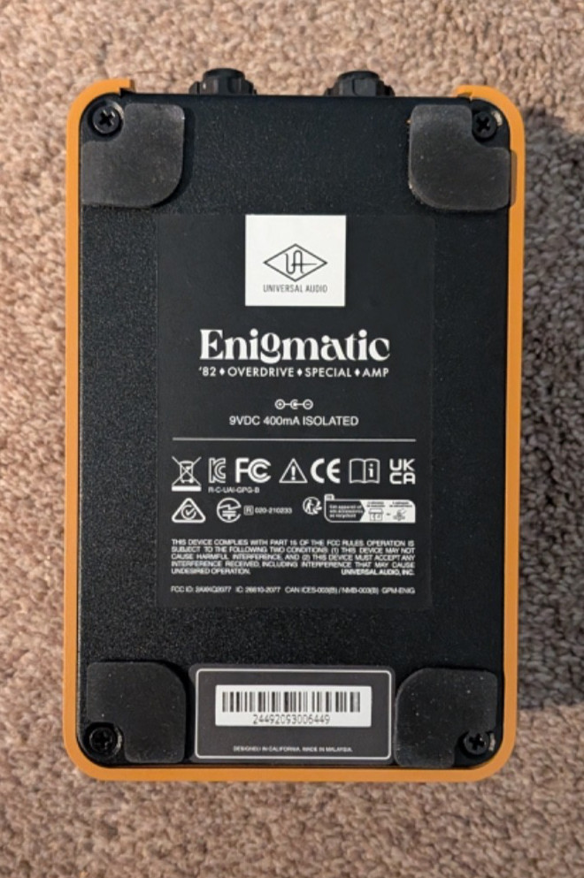 Enigmatic '82 Overdrive