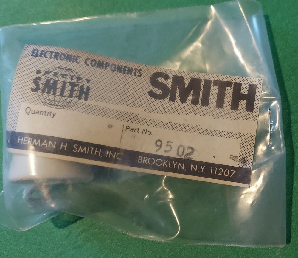 HV Insulator, Conical. HH SMITH #9502.  5kV