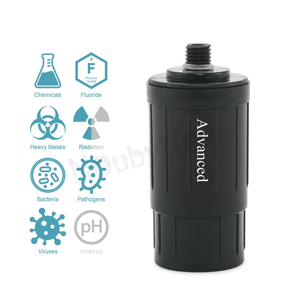 Seychelle Water Bottle Replacement ADVANCED Filter for 28oz Bottle Canteen Pump