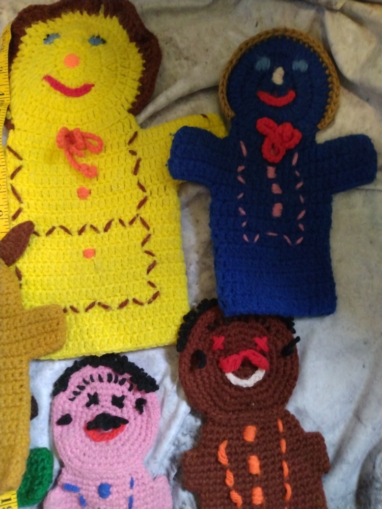 Crochet Puppets (9) Handle Puppets