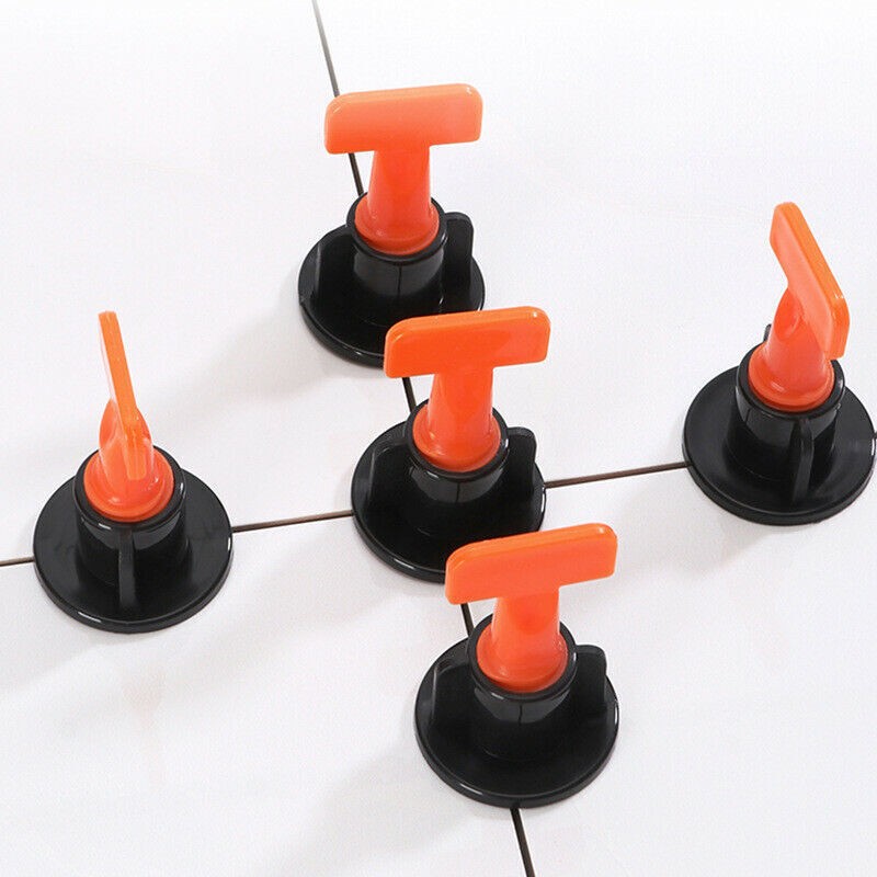151PCS Tile Leveling System Kit Reusable Flat Locator Spacer Wall Floor Tools