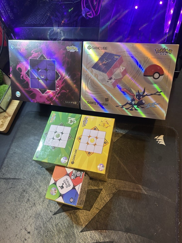 Gan Cube Pokemon Collection LIMITED EDITION Unopened Boxes