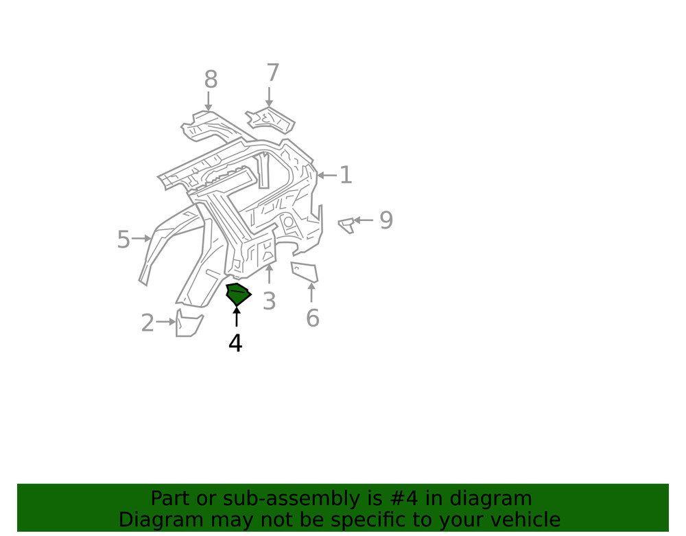 Genuine Mitsubishi Lower Reinforced MN150456