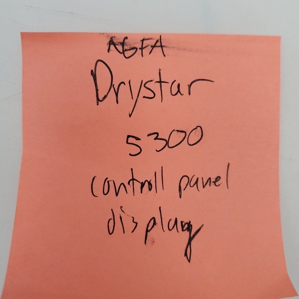 Agfa Drystar 5300 5365 Printer Operator Control Keypad Panel Display