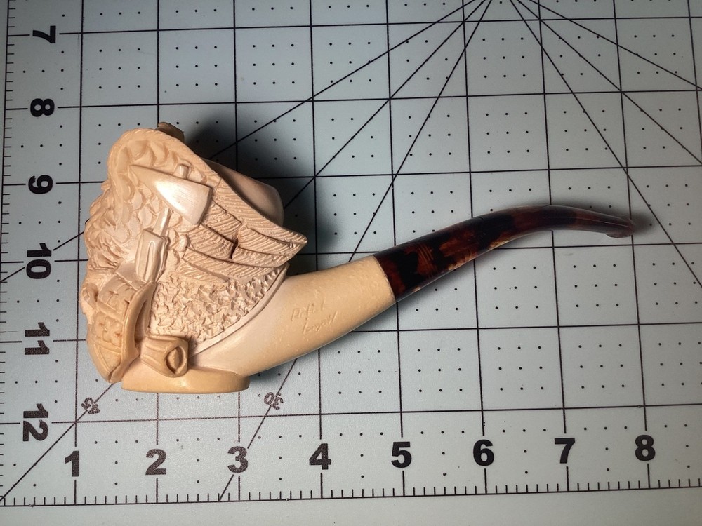 Sadik Yanik Grim Reaper Meerschaum Pipe