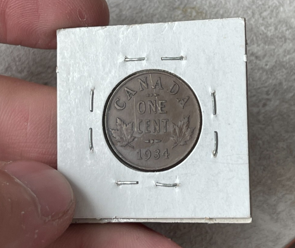 1934 Canada Small Cent - Residue L2