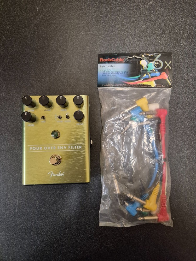 Fender pour over envelope filter with cable set