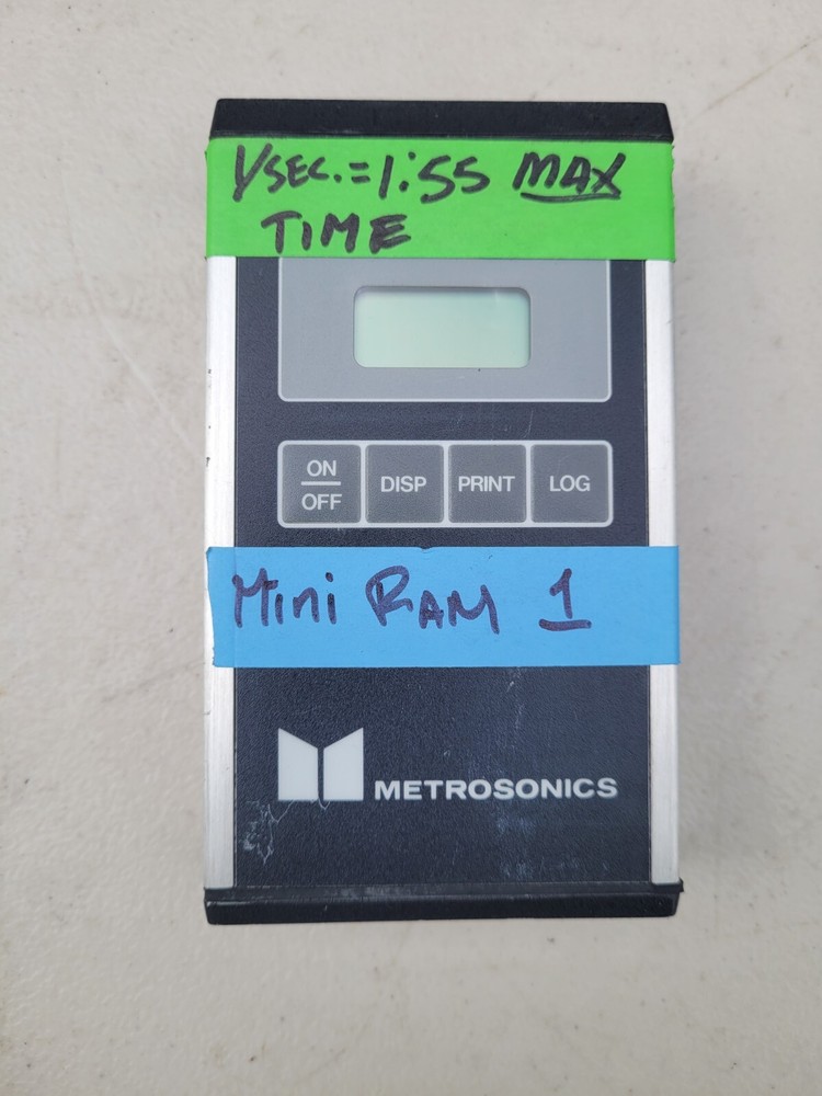 Metrosonics DL-3200 Data Logger/Metrologger w/ Case